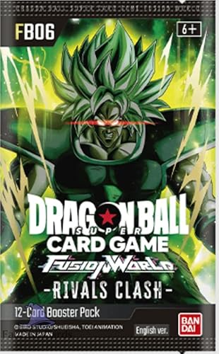 Fusion World Rivals Clash FB06 Booster (Englisch) Dragon Super Card Game – Neue Anführer & Daima-Charaktere erstmals enthalten + Heartforcards® Versandschutz von HEART FOR CARDS