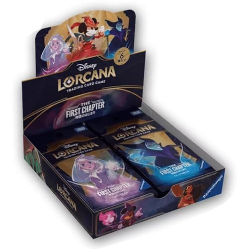 HEART FOR CARDS Lorcana – The First Chapter | 16er Booster Display | Japanische Version | Sammelkartenspiel von HEART FOR CARDS