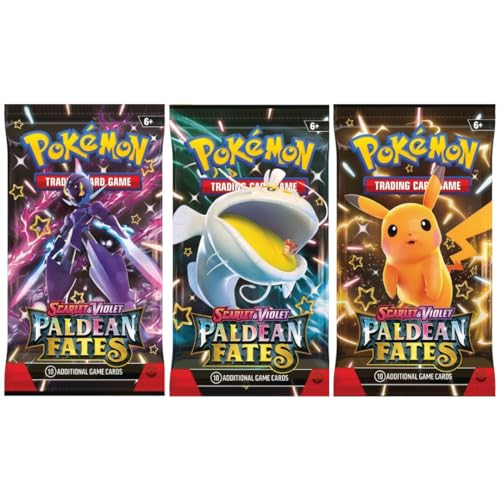 HEART FOR CARDS - Paldean Fates 4.5 - Booster Packs - 30 brandneue Karten - ENGLISCH + Heartforcards® Versandschutz von HEART FOR CARDS
