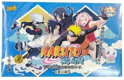 HEARTFORCARDS Naruto Kayou Karten - Tier 1 Wave 1 - Original Naruto Shippuden Display Booster Box - Chinesisch - original Lizenziert + Heartforcards Versandschutz von HEART FOR CARDS