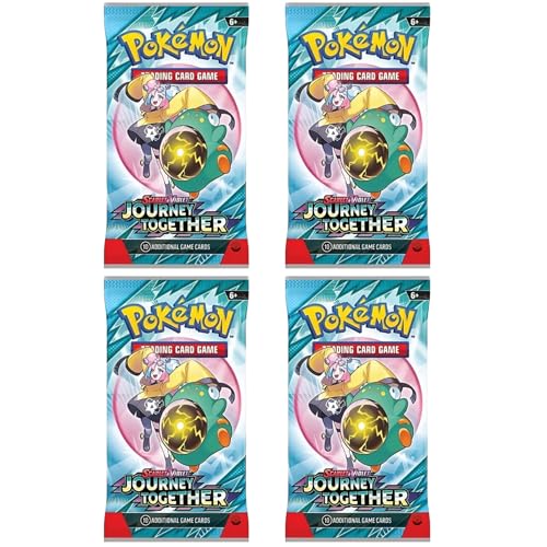 Journey Together 4X Booster | Karmesin & Purpur Erweiterung | Englisch | 10 Karten pro Booster Journey Together 4X Booster | Karmesin & Purpur Erweiterung | Englisch | 10 Karten pro Booster von HEART FOR CARDS