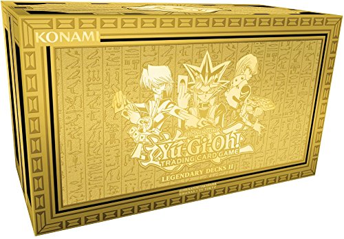 LDK2 - YGO Legendary Decks 2 Box mit Yugis, Kaibas & Joeys Decks + Heartforcards® Versandschutz von HEART FOR CARDS