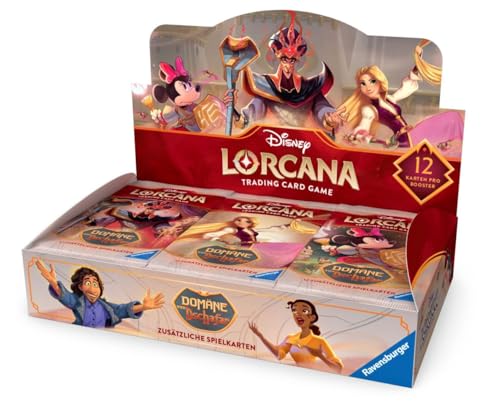 Lorcana: Domäne von Dschafar – Booster Display (24x Booster DE) + heartforcards Versandschutz von HEART FOR CARDS