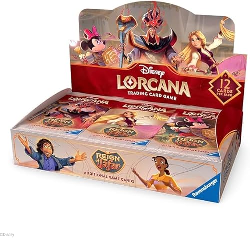 Lorcana: Reign of Jafar – Booster Display (24x Booster EN) + heartforcards Versandschutz von HEART FOR CARDS