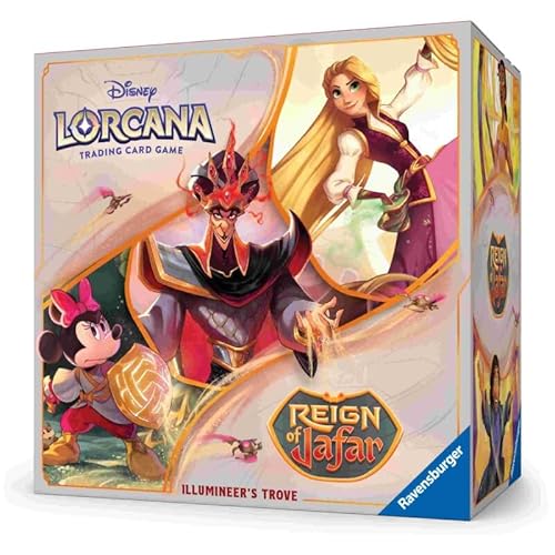 Lorcana: Reign of Jafar – Illumineer’s Trove (EN) + Heartforcards® Versandschutz von HEART FOR CARDS