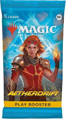 Magic: The Gathering – Ätherdrift Play-Booster | Deutsch | 14 Karten + 1 Spielstein oder Artwork-Karte | Foilkarte garantiert | MTG + Heartforcards® Versandschutz von HEART FOR CARDS