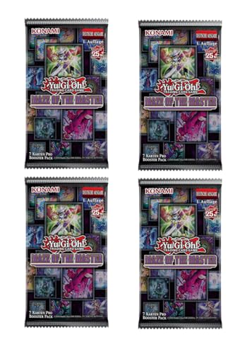 Maze of The Master 4X Booster Packs | Deutsche Version | Yu-Gi-Oh! TCG | + Heartforcards® Versandschutz von HEART FOR CARDS
