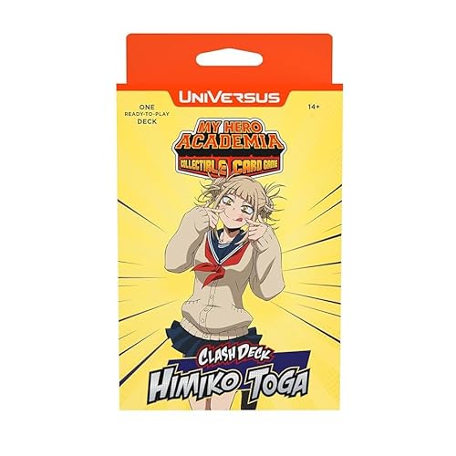 My Hero Academia CCG: Jet Burn – Toga Clash Deck (Englisch) + Heartforcards® Versandschutz von HEART FOR CARDS