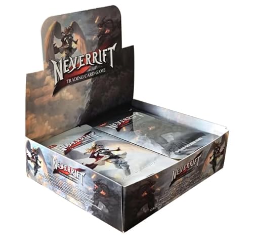 Neverrift TCG – Alpha Booster Display (20 Boosterpacks) | Taktisches Sammelkartenspiel mit Brettspiel-Elementen | Englisch + Heartforcards® Versandschutz von HEART FOR CARDS