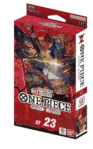 ONE PlECE Card Game: Starter Deck – Red Shanks [Englisch] + Heartforcards® Versandschutz von HEART FOR CARDS