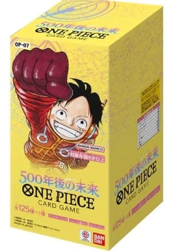 One Piece Card Game OP-07 500 Years in The Future Display Booster Box - JAPANISCH - Japanese mit brandneuen 24 Boostern a 6 Karten + Heartforcards® Versandschutz von HEART FOR CARDS