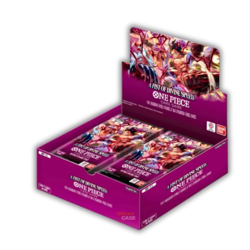 One Piece Card Game - OP-11 A Fist of Divine Speed Booster Display mit 24 Booster a 12 Karten pro Pack - ENGLISCH + Heartforcards® Versandschutz von HEART FOR CARDS