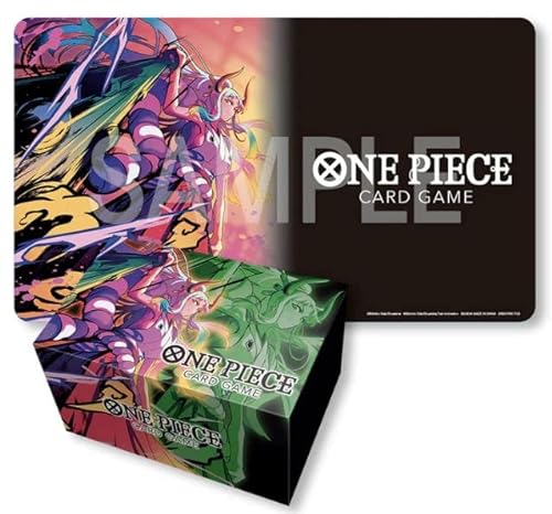 One Piece Card Game - Spielmatte und Deck Box (Schatztruhe) - Set + Heartforcards® Versandschutz (Yamato) von HEART FOR CARDS