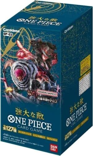One Piece OP-03 Pillars of Strength/Mighty Enemy Booster Box- Japanisch - Sealed + Heartforcards® Versandschutz von HEART FOR CARDS