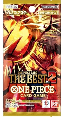 PRB02 Booster (1 Pack) [Japanisch] – 10 Karten | Premium Reprint Set mit Alternate Arts & Manga Rare Sanji | Mit Heartforcards® Versandschutz von HEART FOR CARDS