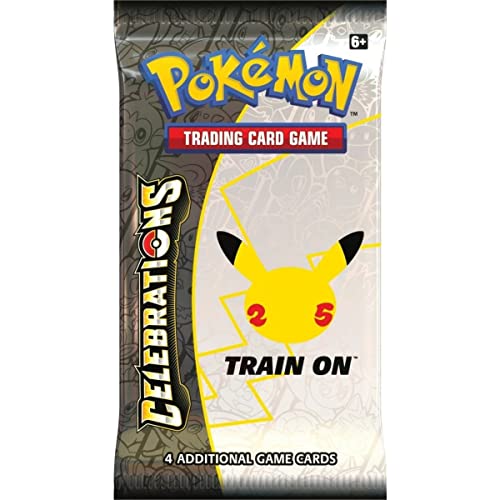 Pokemon Celebrations 25. Jubiläum Booster - Englische Ausgabe + 1 x Heartforcards Toploader Pokemon Celebrations 25. Jubiläum Booster - Englische Ausgabe + 1 x Heartforcards Toploader von HEART FOR CARDS