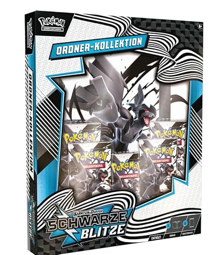 Pokémon Schwarze Blitze Ordner-Kollektion (DE) – Karmesin & Purpur + Heartforcards Versandschutz von HEART FOR CARDS