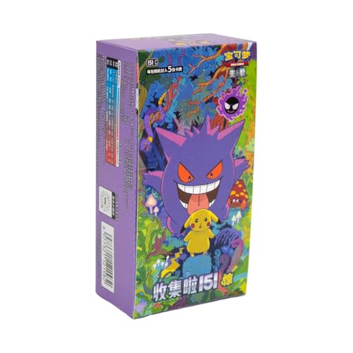Pokémon TCG 2025 – Collect 151 Surprise – Slim Booster Box [151C] – Chinesisch (Simplified) – 15 Booster Packs von HEART FOR CARDS