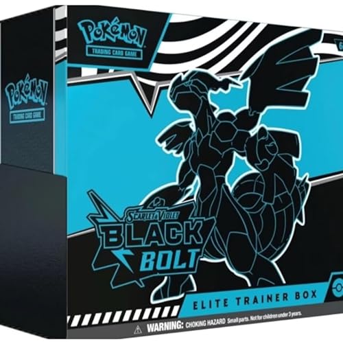 Pokémon Top-Trainer Box – Schwarze Blitze Zekrom (KP10.5, DE) + Heartforcards Versandschutz von HEART FOR CARDS