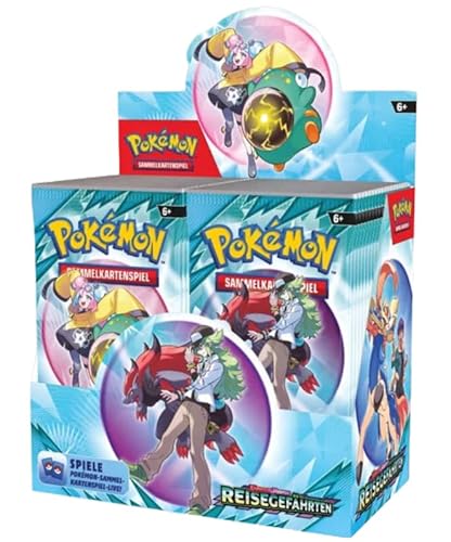 Reisegefährten 36er Booster Display | Karmesin & Purpur Erweiterung | Deutsch | 36 Booster Packs Reisegefährten 36er Booster Display | Karmesin & Purpur Erweiterung | Deutsch | 36 Booster Packs von HEART FOR CARDS