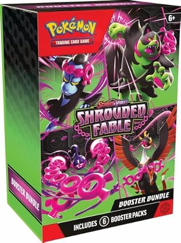 Shrouded Fable Boosterbundle - PKM Scarlet & Violet Sammelkartenspiel - ENGLISCH von HEART FOR CARDS