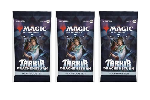 Tarkir: Drachensturm – 3X Play-Booster | Deutsch | 14 Spielkarten | Magic: The Gathering MTG | Draft- & Set-Booster kombiniert Tarkir: Drachensturm – 3X Play-Booster | Deutsch | 14 Spielkarten | Magic: The Gathering MTG | Draft- & Set-Booster kombiniert von HEART FOR CARDS