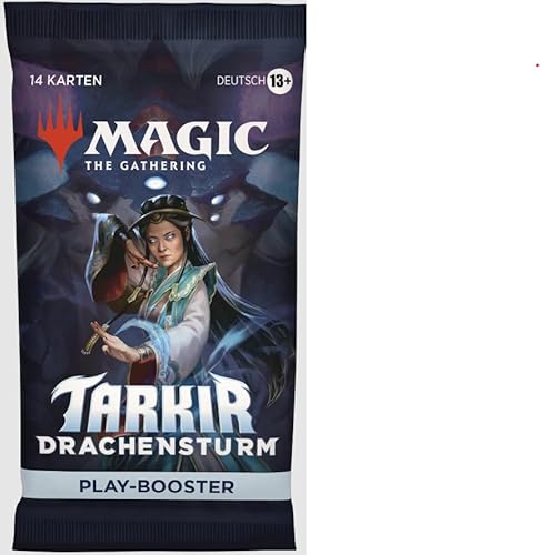 Tarkir: Drachensturm – Play-Booster | Deutsch | 14 Spielkarten | Magic: The Gathering MTG | Draft- & Set-Booster kombiniert von HEART FOR CARDS