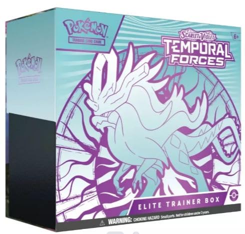 Temporal Forces - Top Trainer Box - ENGLISCH - mit 9 Boostern und vielem mehr + Heartforcards® Versandschutz (Walking Wake) von HEART FOR CARDS