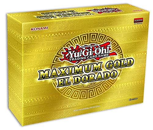 Yu-Gi-Oh! Maximum Gold: EL Dorado Box - 1st Edition English + 1 x Heartforcards Toploader von HEART FOR CARDS