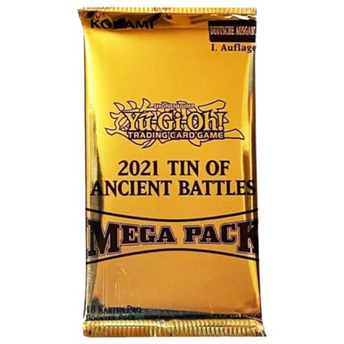 Yu-Gi-Oh! TCG - Special Booster - 2021 Tin of Ancient Battles Collection - 1 Booster a 9 Karten - DEUTSCH + Heartforcards® Versandschutz von HEART FOR CARDS