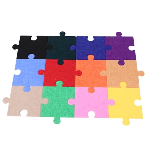 HEATSHAKING 1 Set Puzzle Filz Foto Board Dekoration DIY Bild Jigsaw Nachricht Wand Arbeit Aufkleber Innen Fußmatte Eingang Decor Puzzle Bereich Teppich HEATSHAKING 1 Set Puzzle Filz Foto Board Dekoration DIY Bild Jigsaw Nachricht Wand Arbeit Aufkleber Innen Fußmatte Eingang Decor Puzzle Bereich Teppich von HEATSHAKING