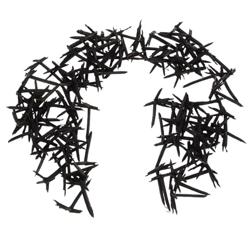 HEATSHAKING 100 Stück Kunststoff Krähenkrallen Zubehör für Herstellung Simulierte Krähenspielzeug Bastelmaterial Langlebig und Realistisch für DIY Halloween Dekoration von HEATSHAKING