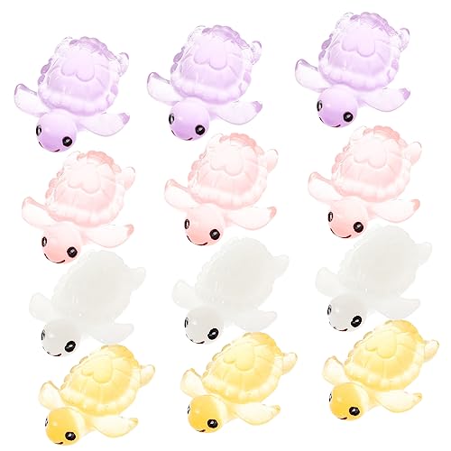 HEATSHAKING 12 Stck. Teiliges Leuchtende Mini Schildkrötenfiguren Nachttischdekoration Aquarien und Mikrolandschaftsdekoration Kleine für Zuhause HEATSHAKING 12 Stck. Teiliges Leuchtende Mini Schildkrötenfiguren Nachttischdekoration Aquarien und Mikrolandschaftsdekoration Kleine für Zuhause von HEATSHAKING