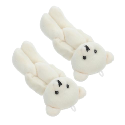 HEATSHAKING 2 Stück Puppe Bär Puppe Bären-Partygeschenk Kuscheltiere Masse Schülergeschenke aus Lehrermasse Minibären Masse Stofftier Bär Mini- PP Baumwolle Beige HEATSHAKING 2 Stück Puppe Bär Puppe Bären-Partygeschenk Kuscheltiere Masse Schülergeschenke aus Lehrermasse Minibären Masse Stofftier Bär Mini- PP Baumwolle Beige von HEATSHAKING