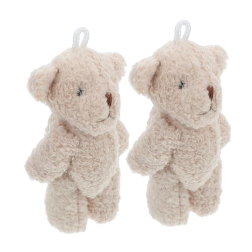 HEATSHAKING 2 Stück Puppenhaus Bärenpuppe Kuscheltier kleine Bären Simulationsbär-Plüschtier Miniatursachen Simulations-Plüschtiere Mini-Plüschtiere Minibär PP Baumwolle Khaki HEATSHAKING 2 Stück Puppenhaus Bärenpuppe Kuscheltier kleine Bären Simulationsbär-Plüschtier Miniatursachen Simulations-Plüschtiere Mini-Plüschtiere Minibär PP Baumwolle Khaki von HEATSHAKING
