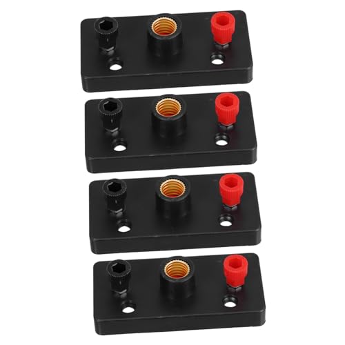 HEATSHAKING 4 Stück Lampenfassung Schrauben Leitungsschutzschalter Lampenhalterkonverter Elektrosatz für Lampendeckelschraube Glühbirnenhalter Platinenlampe Kupfer Black HEATSHAKING 4 Stück Lampenfassung Schrauben Leitungsschutzschalter Lampenhalterkonverter Elektrosatz für Lampendeckelschraube Glühbirnenhalter Platinenlampe Kupfer Black von HEATSHAKING