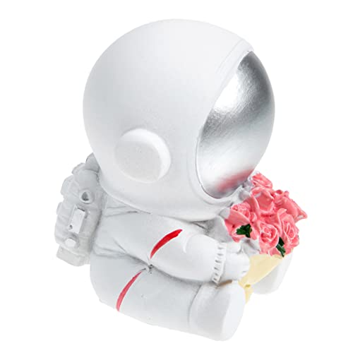 HEATSHAKING Astronauten Figur aus Harz Dekorative Astronauten Statue für Kuchen Geburtstagsfeiern und Raumthematische Anlässe Langlebig und Leicht Beeindruckende Tortendeko für Erwachsene HEATSHAKING Astronauten Figur aus Harz Dekorative Astronauten Statue für Kuchen Geburtstagsfeiern und Raumthematische Anlässe Langlebig und Leicht Beeindruckende Tortendeko für Erwachsene von HEATSHAKING