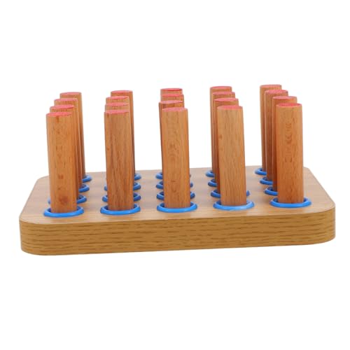 HEATSHAKING Fingerübungsbrett aus Holz für Handtherapie Effektives Rehabilitationsgerät zur Verbesserung der Fingerfertigkeit und Hand Auge Koordination für Patienten und Musiker HEATSHAKING Fingerübungsbrett aus Holz für Handtherapie Effektives Rehabilitationsgerät zur Verbesserung der Fingerfertigkeit und Hand Auge Koordination für Patienten und Musiker von HEATSHAKING