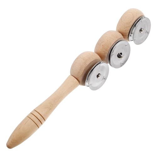 HEATSHAKING Handglocken Weihnachtsglocken Schellenstab Musikinstrumente für Einfache Handhabung Kindgerechtes Design Sichere Nutzung Fördert Rhythmusgefühl und Musikalität HEATSHAKING Handglocken Weihnachtsglocken Schellenstab Musikinstrumente für Einfache Handhabung Kindgerechtes Design Sichere Nutzung Fördert Rhythmusgefühl und Musikalität von HEATSHAKING