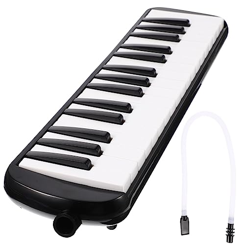 HEATSHAKING Melodica Tasten für Anfänger Schwarzes Musikinstrument für Musikunterricht Leicht Musikalischer HEATSHAKING Melodica Tasten für Anfänger Schwarzes Musikinstrument für Musikunterricht Leicht Musikalischer von HEATSHAKING
