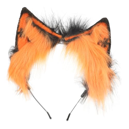HEATSHAKING Plüsch-tierohren-stirnband Weich Vielseitig Haarschmuck Cosplay Kopfband für Damen Mädchen Makeup Party Geburtstag Weihnachten von HEATSHAKING