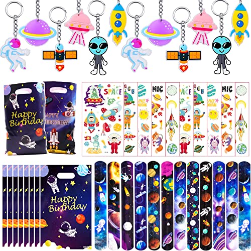 HEAWAA 44 Stück Weltraum Party Mitgebsel Kindergeburtstag, Party Gastgeschenke Set mit Schlüsselanhänger Schnapparmbänder Geschenktüten Tattoo Aufkleber für Kinder Jungen Mädchen Geburtstagsdeko HEAWAA 44 Stück Weltraum Party Mitgebsel Kindergeburtstag, Party Gastgeschenke Set mit Schlüsselanhänger Schnapparmbänder Geschenktüten Tattoo Aufkleber für Kinder Jungen Mädchen Geburtstagsdeko von HEAWAA