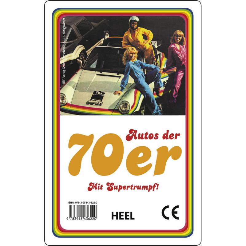Autos der 70er (Kartenspiel) von HEEL VERLAG
