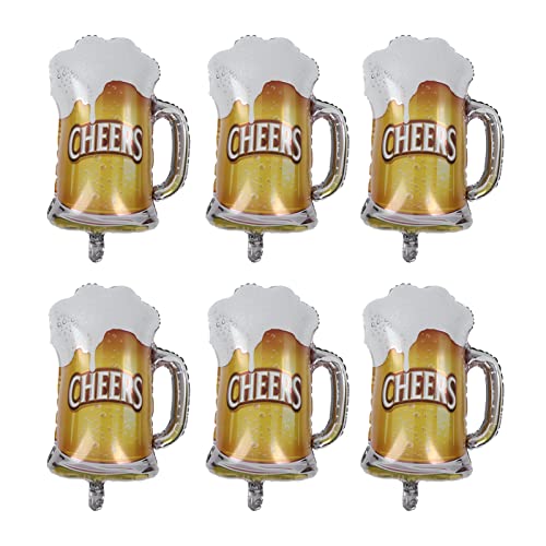 10 Stück Bierbecher-Luftballons, Kronen-Luftballons, Champagner-Folienballons, Bierbecher-Luftballons, Wiederverwendbare Bierkrüge, Folienballons für Bar, Sommerfest, Bierfest, Geburtstagsfeier, Dekor 10 Stück Bierbecher-Luftballons, Kronen-Luftballons, Champagner-Folienballons, Bierbecher-Luftballons, Wiederverwendbare Bierkrüge, Folienballons für Bar, Sommerfest, Bierfest, Geburtstagsfeier, Dekor von HEEPDD