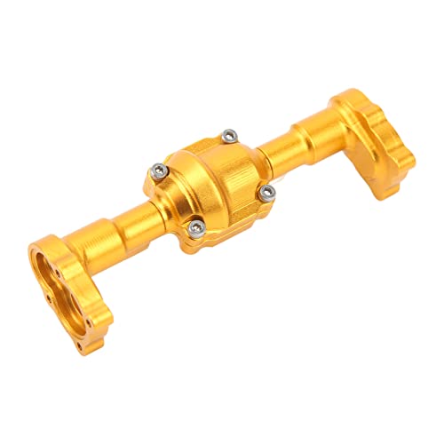 CNC-Hinterachsengehäuse, RC-Hinterachsengehäuse Gehäuse aus Aluminiumlegierung für Bessere Stabilität Einfache Montage (Gold) von HEEPDD