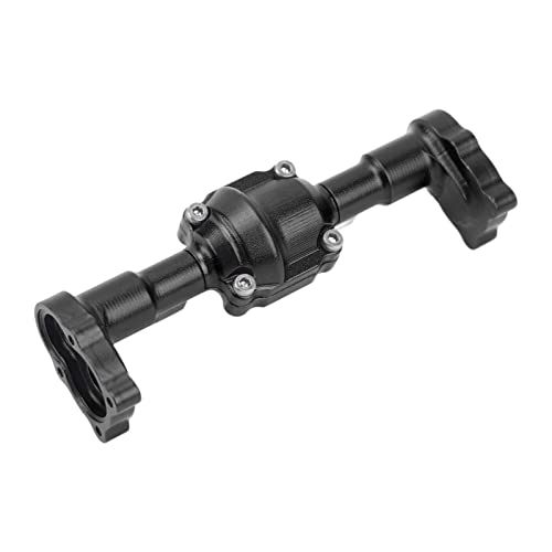 CNC-Hinterachsengehäuse, RC-Hinterachsengehäuse Gehäuse aus Aluminiumlegierung für Bessere Stabilität Einfache Montage (Schwarz) von HEEPDD
