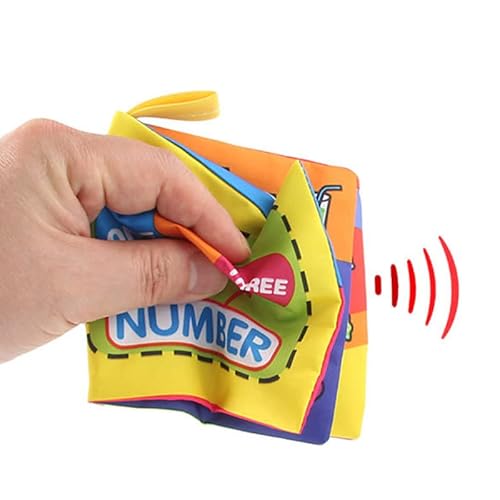HEEPDD Baby Badebücher Farbfast Weicher Stoff Raschle Klang wasserdichte Babybücher für Frühe Bildungsspiele für 6-12 Monate Kleinkind HEEPDD Baby Badebücher Farbfast Weicher Stoff Raschle Klang wasserdichte Babybücher für Frühe Bildungsspiele für 6-12 Monate Kleinkind von HEEPDD