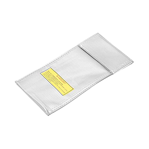 HEEPDD Batteriebeutel, Feuerschutzmittel Lipo Battery Storage Beutel Protektor 3.9x7.9in, Schutz für das Laden von Lithium -Ionen -Batterien HEEPDD Batteriebeutel, Feuerschutzmittel Lipo Battery Storage Beutel Protektor 3.9x7.9in, Schutz für das Laden von Lithium -Ionen -Batterien von HEEPDD