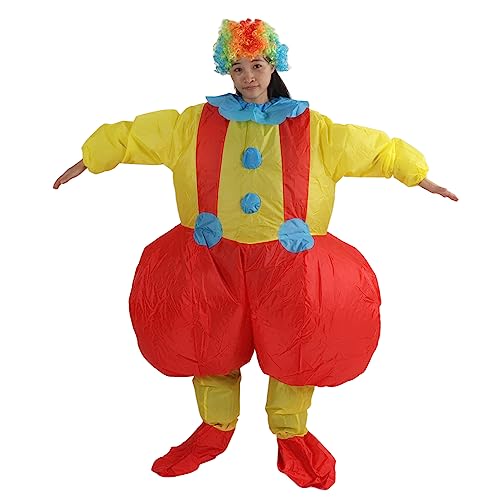 HEEPDD Big Ass, Wasserdichtes Aufblasbares Clown-Kostüm für Erwachsene für Weihnachtsfeiern und Festivals, 150–190 Cm von HEEPDD