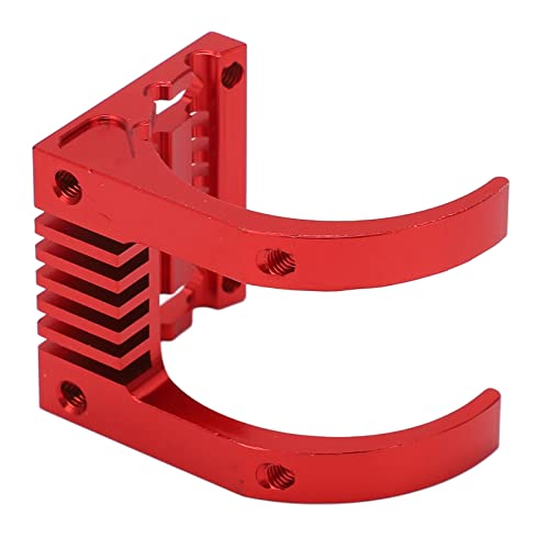 HEEPDD Leistungsstarker, Effizienter Motorkühler aus Aluminiumlegierung für RC-Motorkühler, Ferngesteuertes Auto (Rot) von HEEPDD